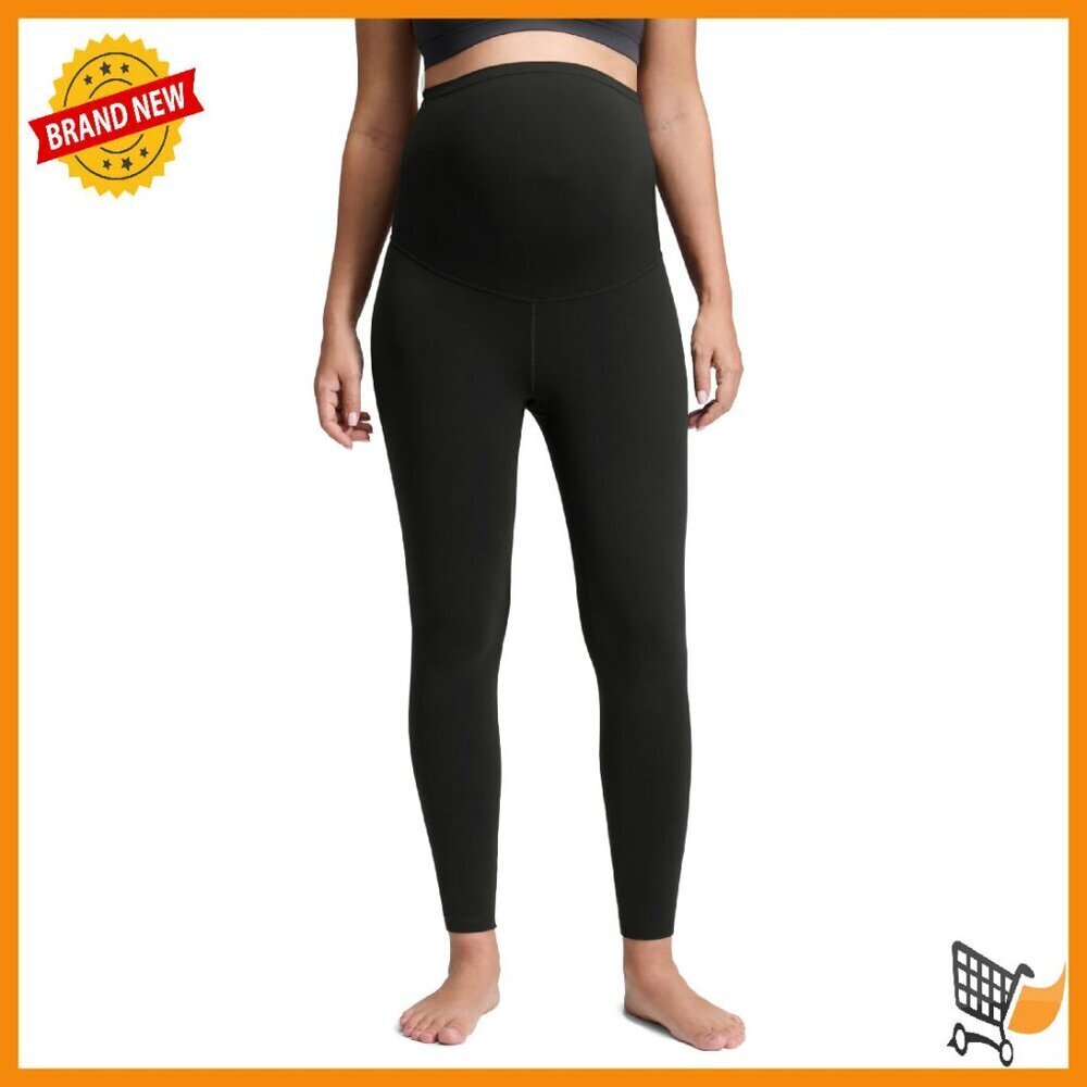Buttery Soft Maternity Yoga Leggings 28" Over Belly Activewear